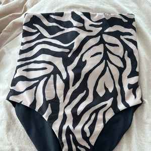 Baiia Reversible Control Top Swimsuit Bottom